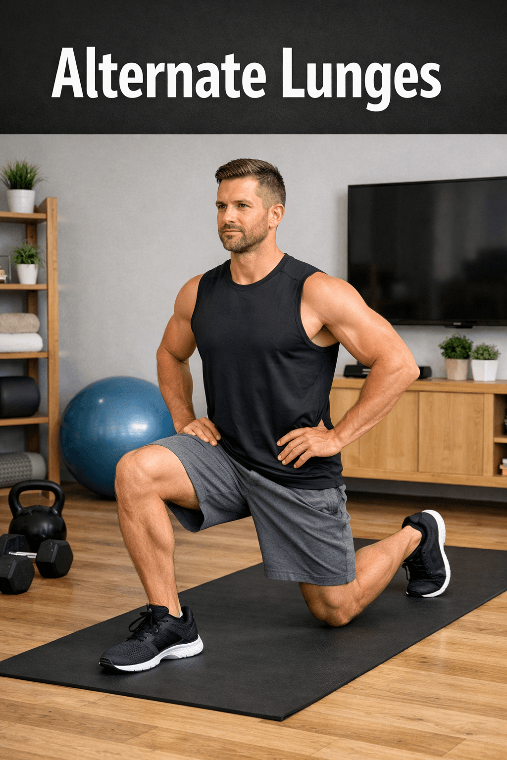 Alternate Lunges